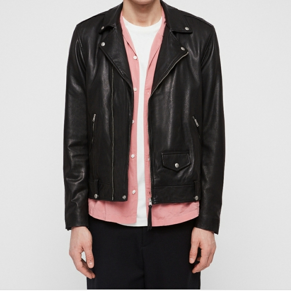AllSaints "Ace" leather jacket